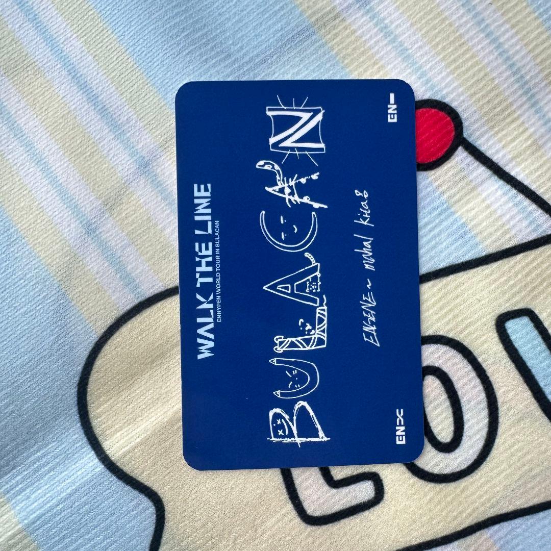 ENHYPEN ヒスン 公演 ブラカン Bulacan LINE トレカ