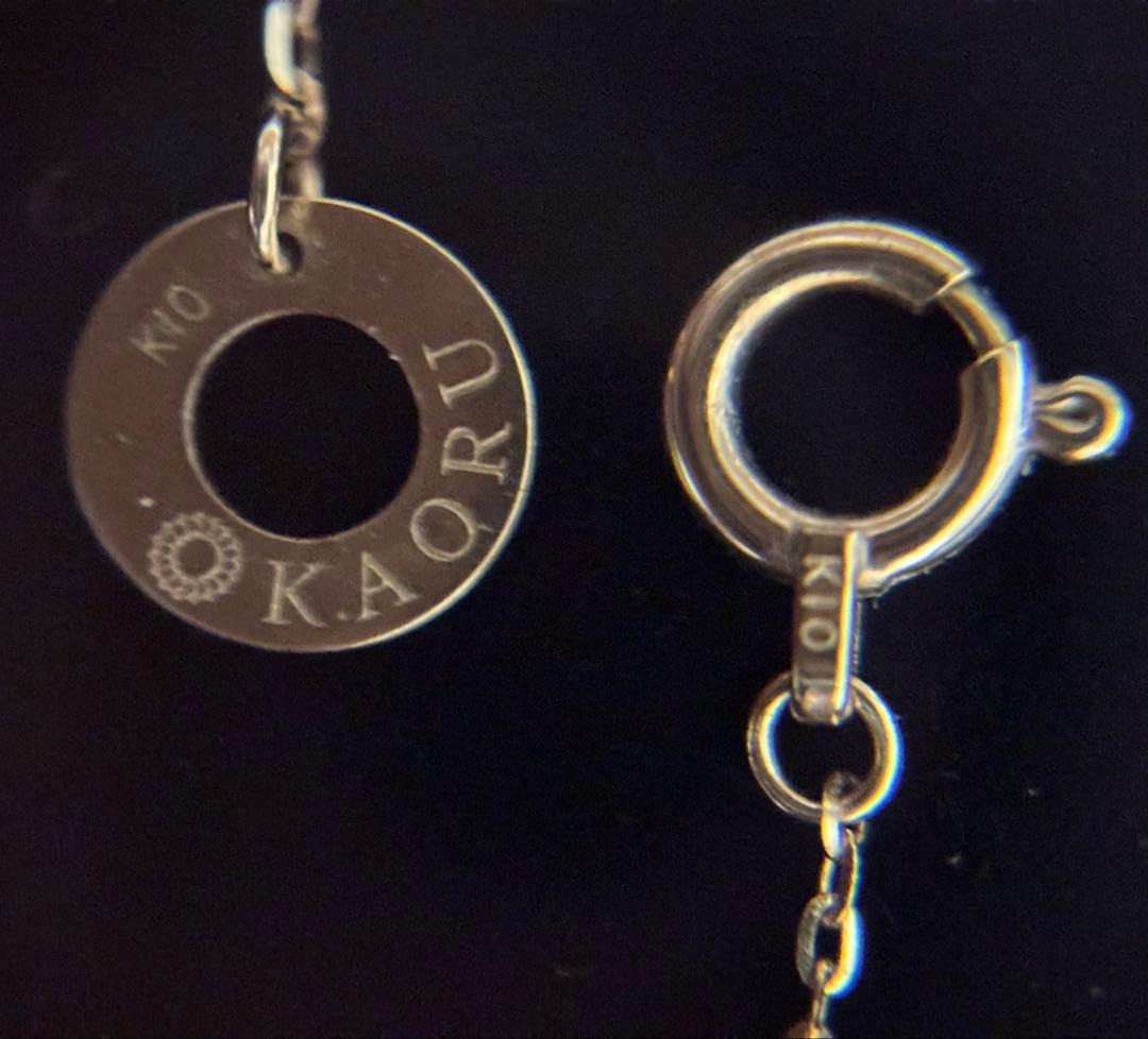 週末限定値下げ✨KAORU K10 スタッズネックレス リングネックレス