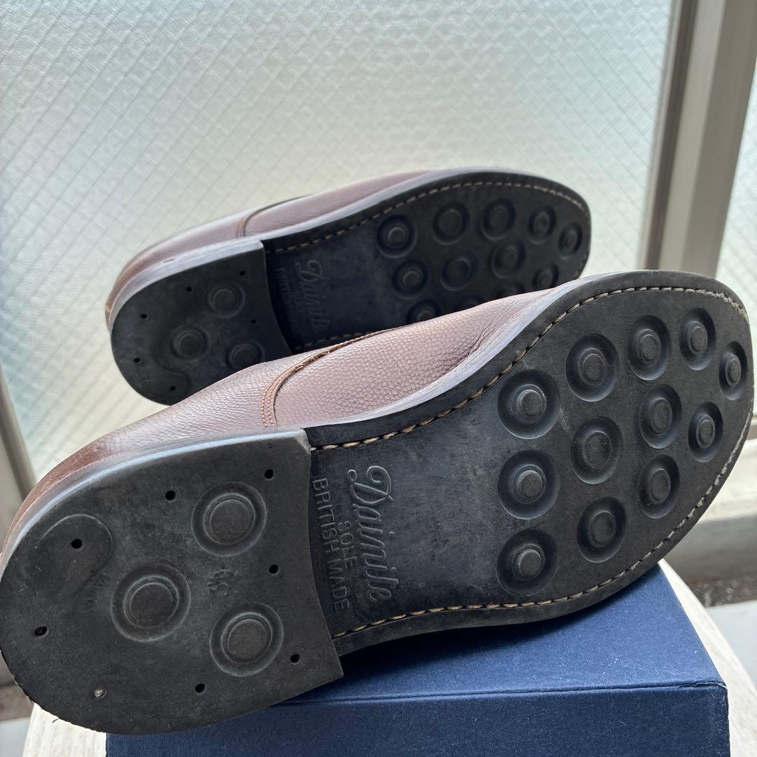 ブラウンレザー ドレスシューズ　ジャランスリウァヤ　ユナイテッドアローズ