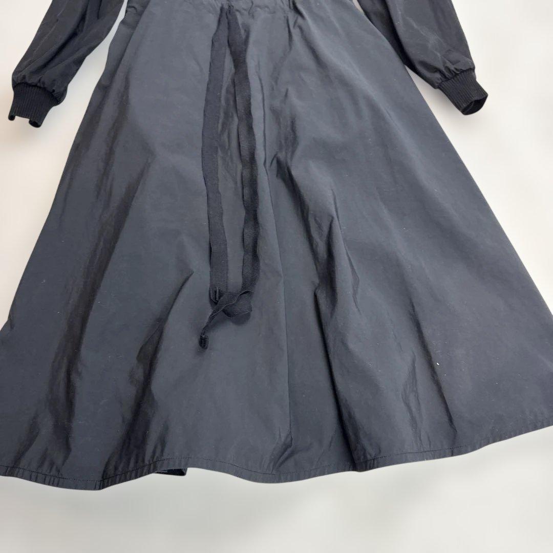 モンクレール　ロングワンピース　ブラック　Mサイズ　美品