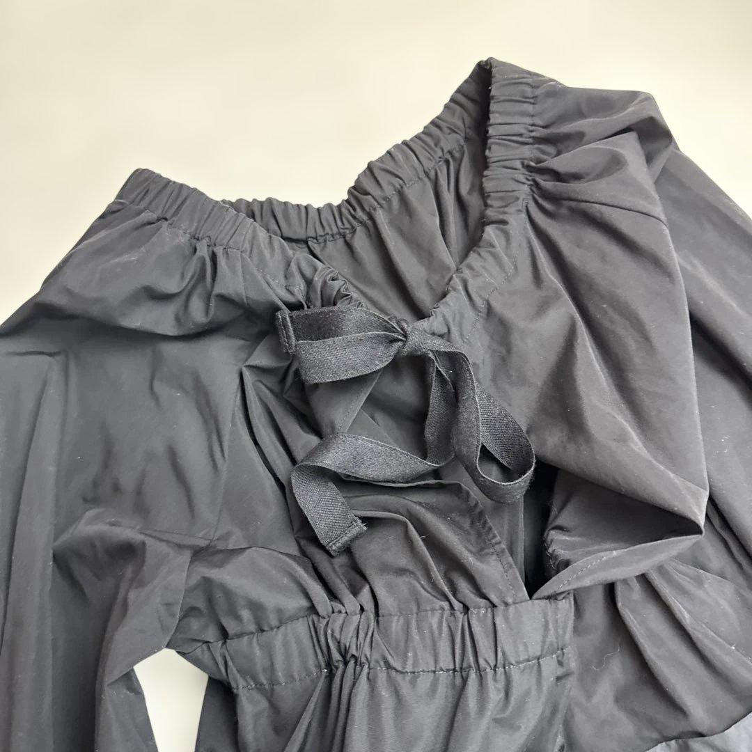 モンクレール　ロングワンピース　ブラック　Mサイズ　美品