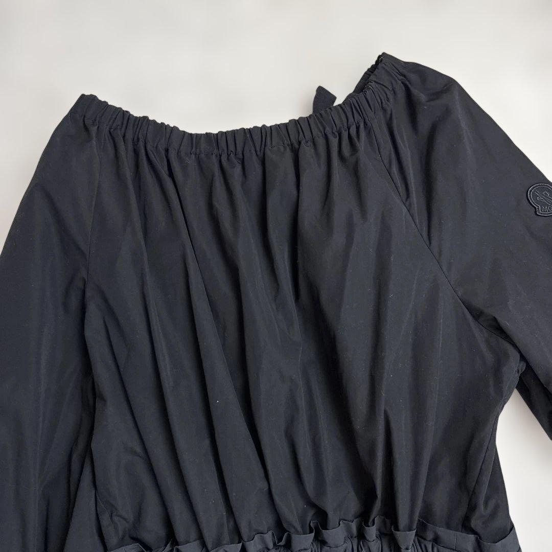 モンクレール　ロングワンピース　ブラック　Mサイズ　美品
