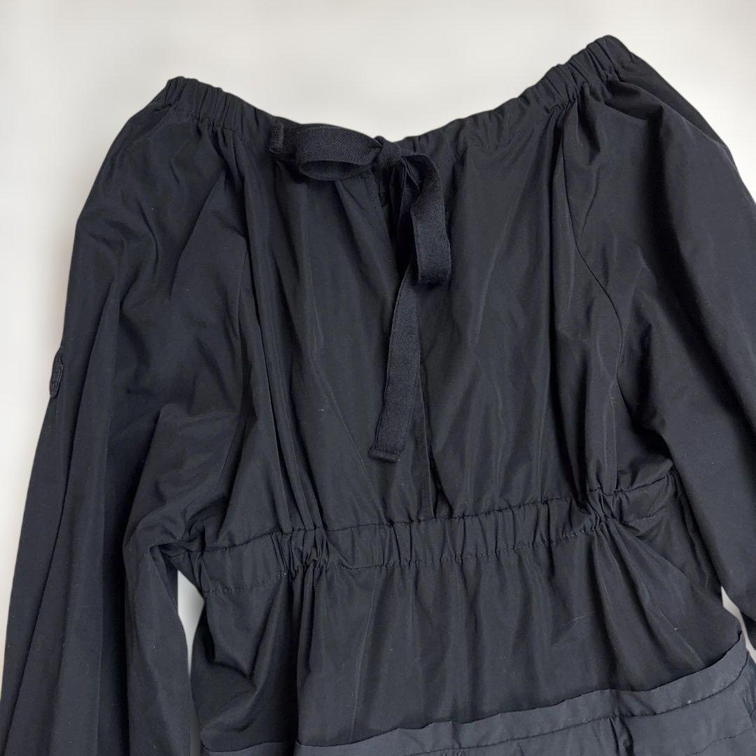 モンクレール　ロングワンピース　ブラック　Mサイズ　美品