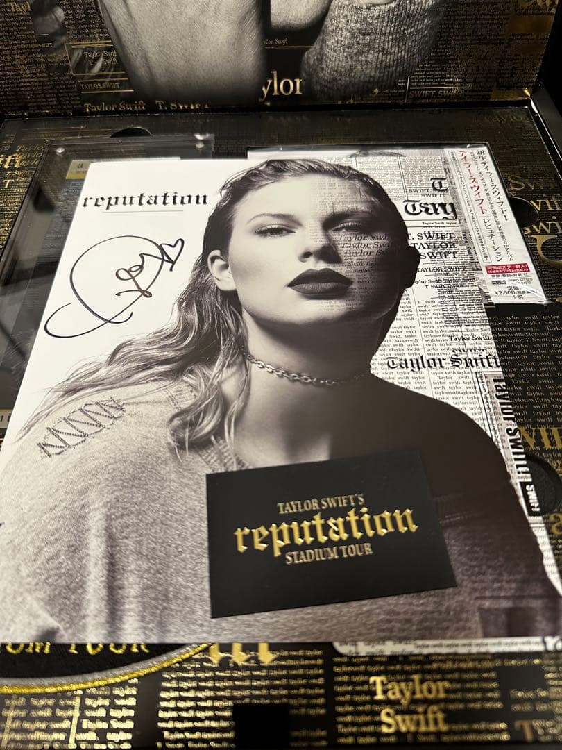 Taylor Swift Reputation tour限定VIPBOXサイン入