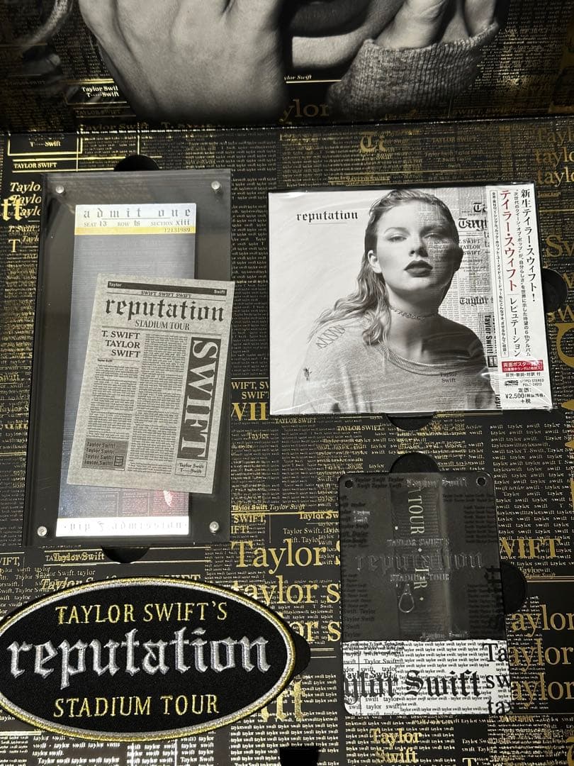 Taylor Swift Reputation tour限定VIPBOXサイン入