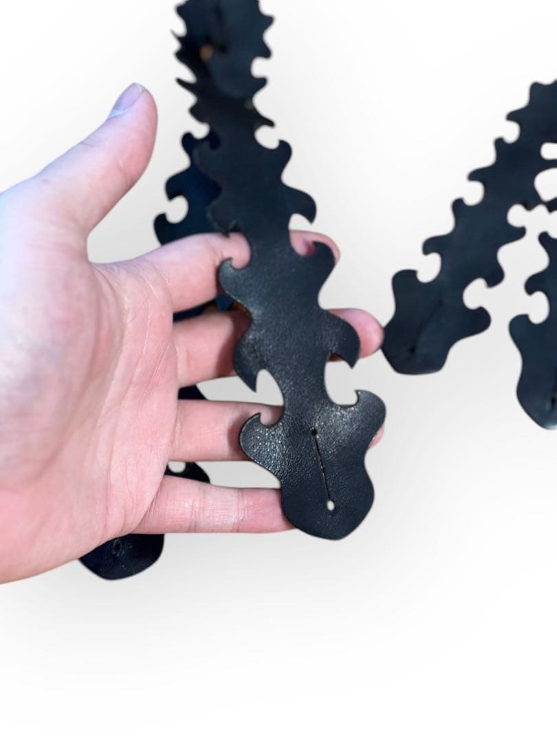 希少 yohji yamamoto 18AW レザーサスペンダー 野田洋次郎着用