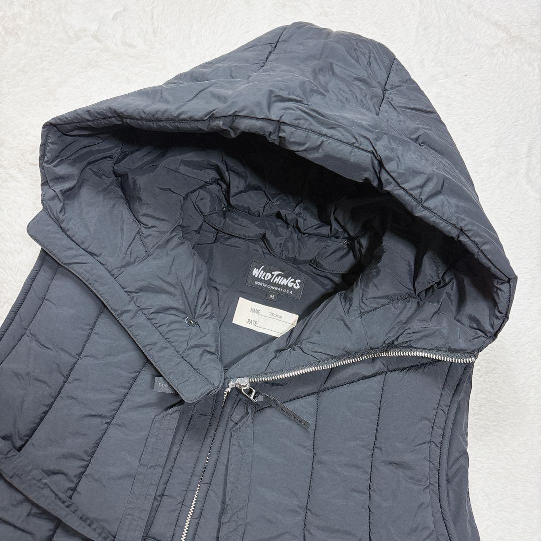 77circa wildthings フード パディング ライフベスト ブラック