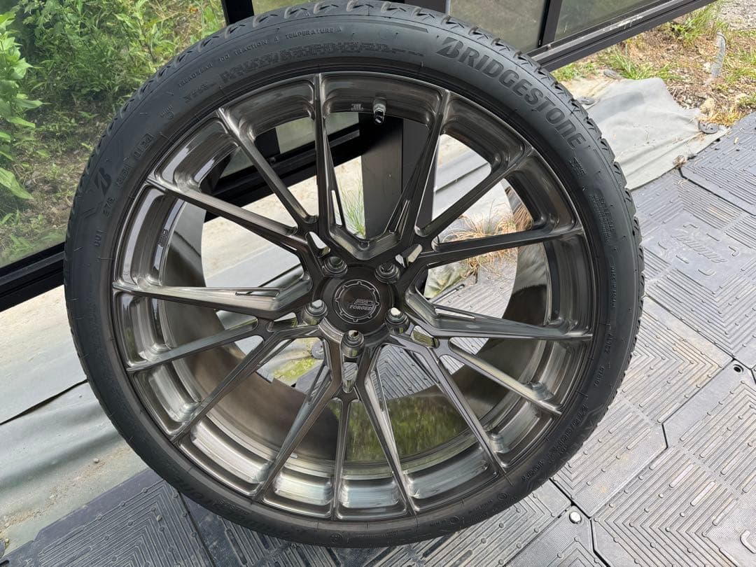 BCフォージド 21インチ　ホイール・タイヤセット　レクサスＬＣ５００