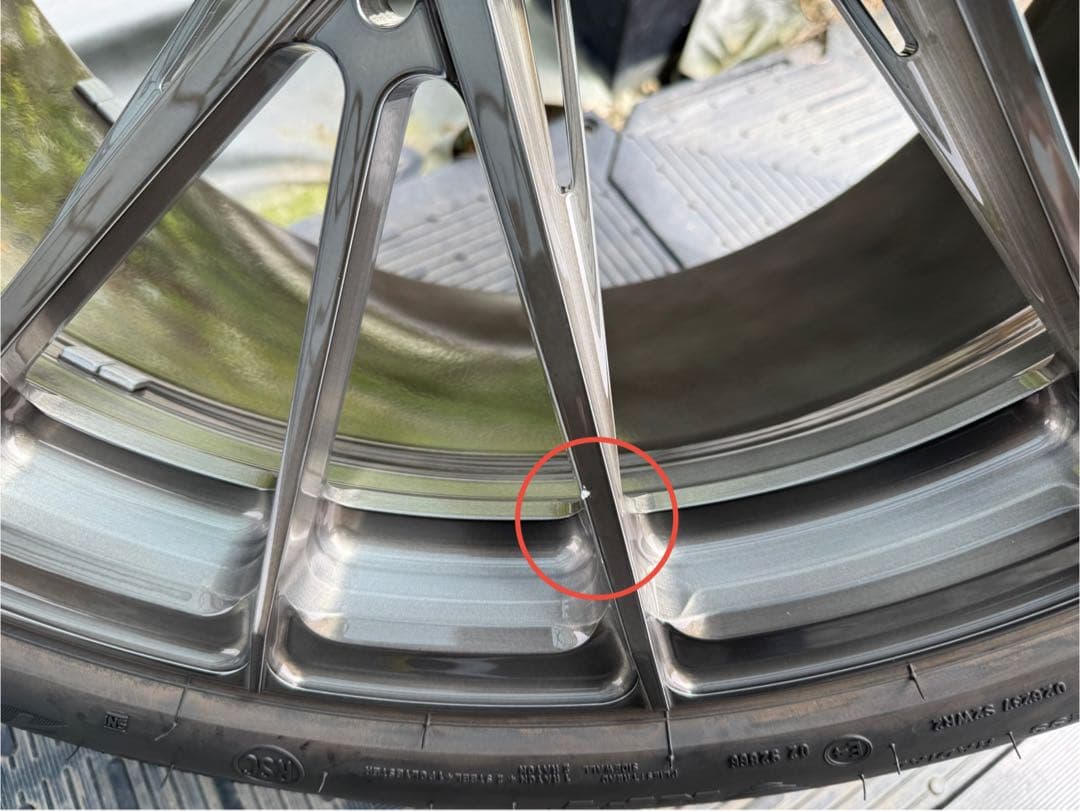 BCフォージド 21インチ　ホイール・タイヤセット　レクサスＬＣ５００