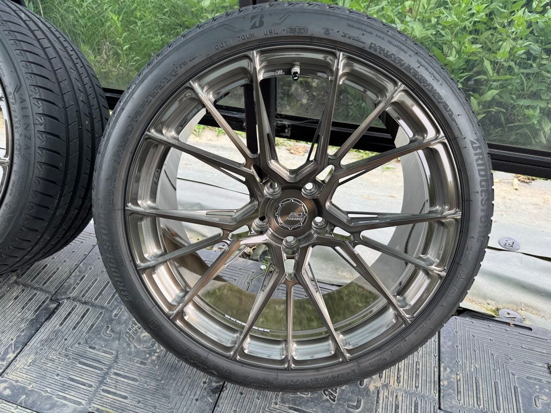 BCフォージド 21インチ　ホイール・タイヤセット　レクサスＬＣ５００