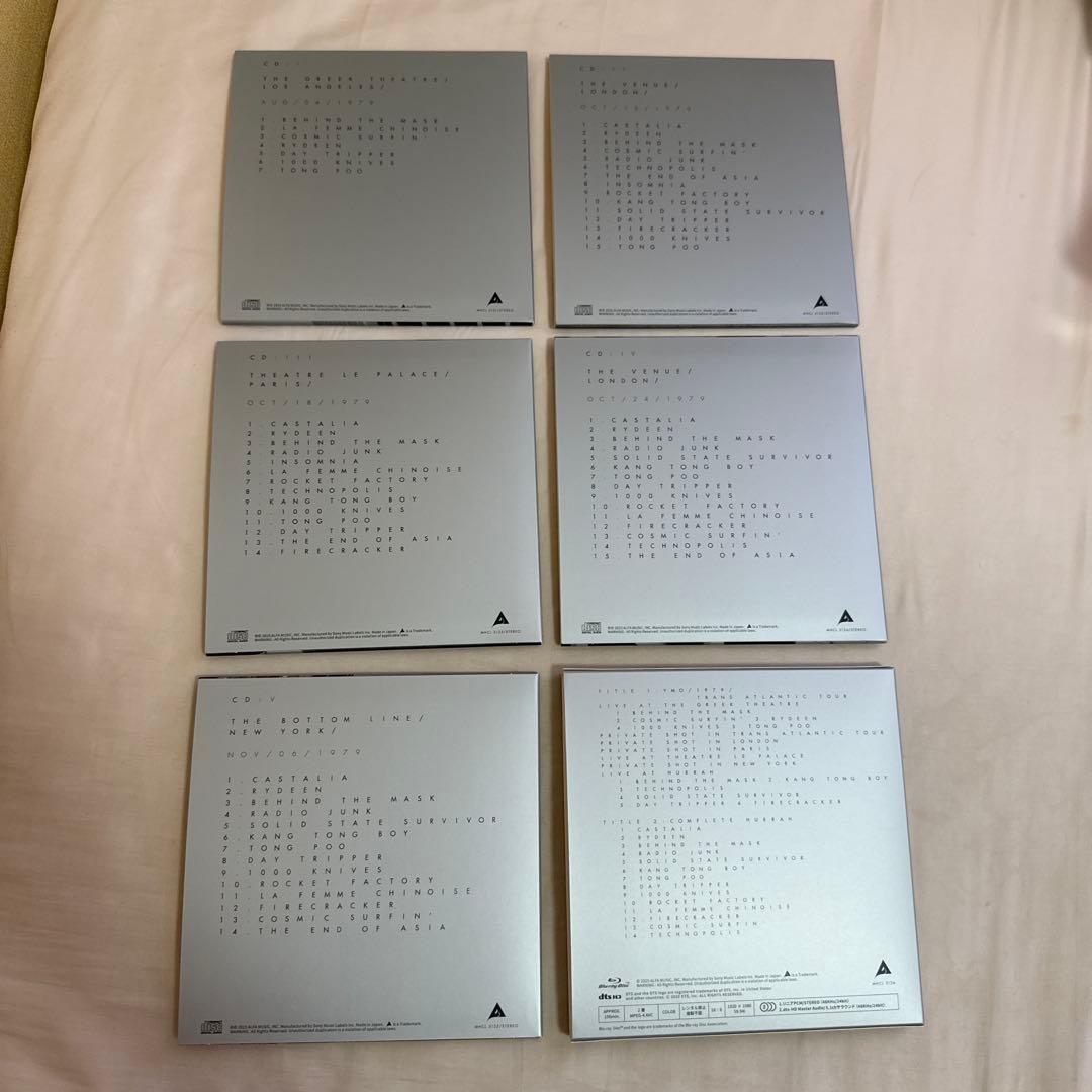 邦楽 YMO 1979 TRANS ATLANTIC TOUR LIVE 5CD+BD