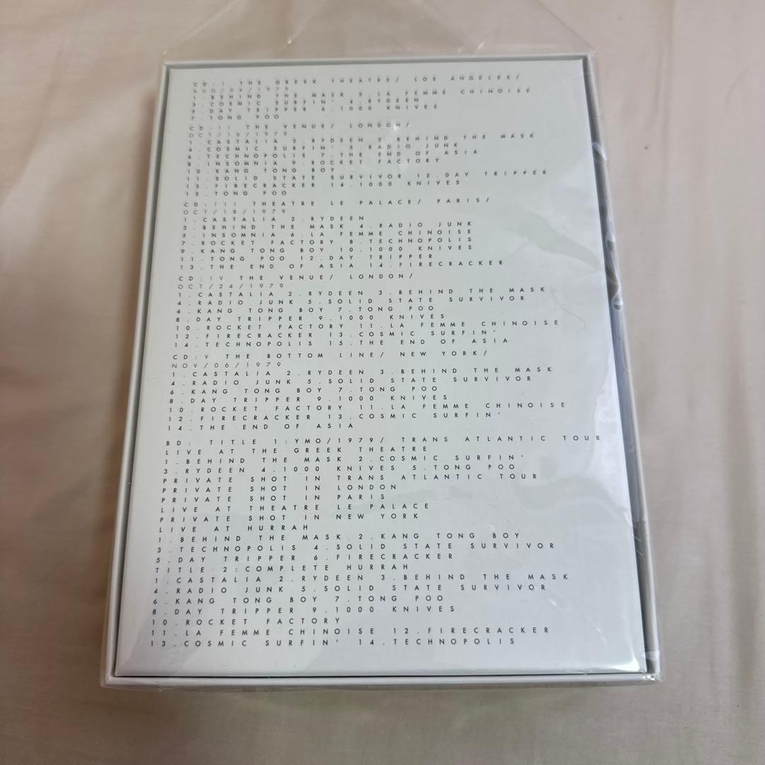 邦楽 YMO 1979 TRANS ATLANTIC TOUR LIVE 5CD+BD