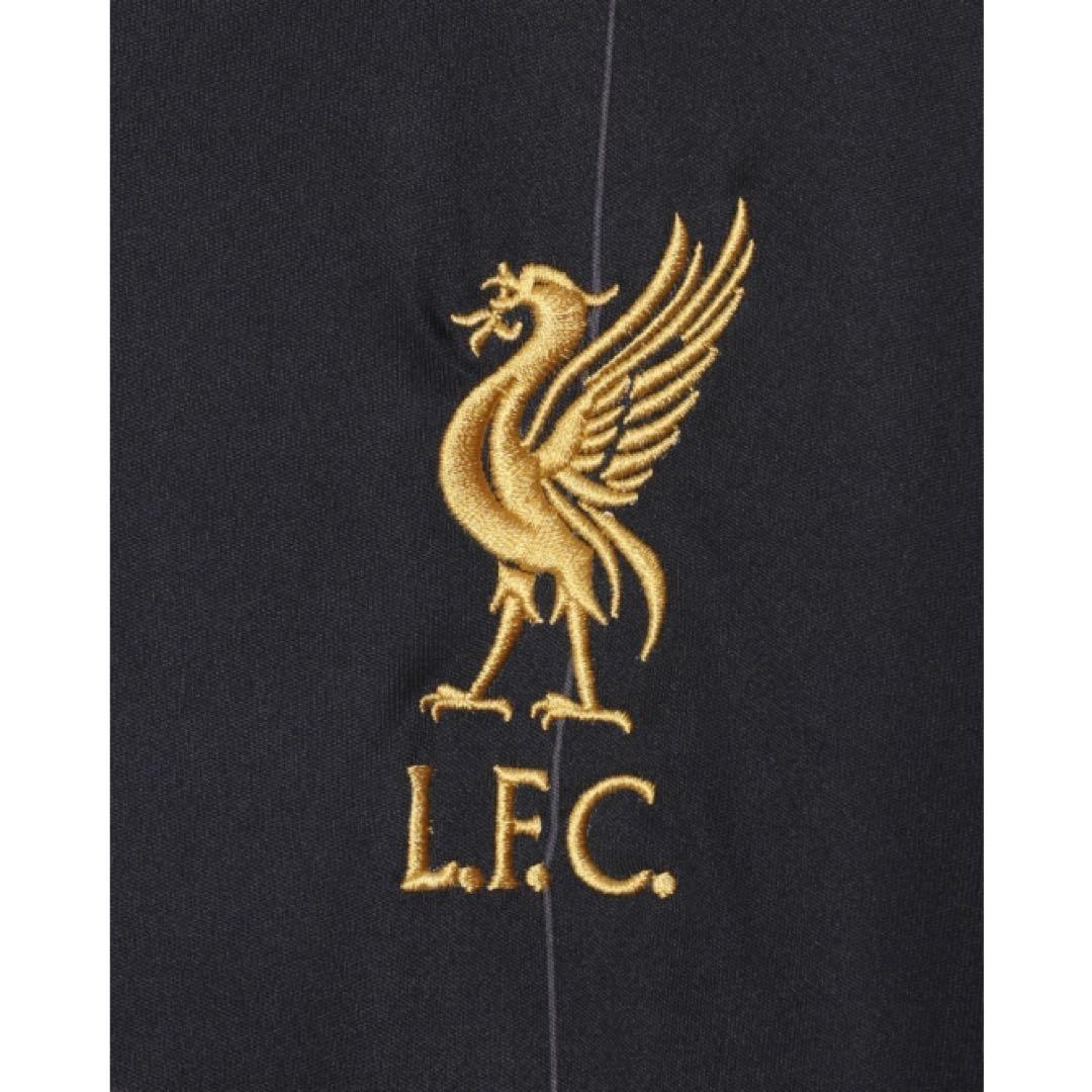 リヴァプール ユニフォーム風ゲームシャツ Tシャツ Liverpool FC 黒
