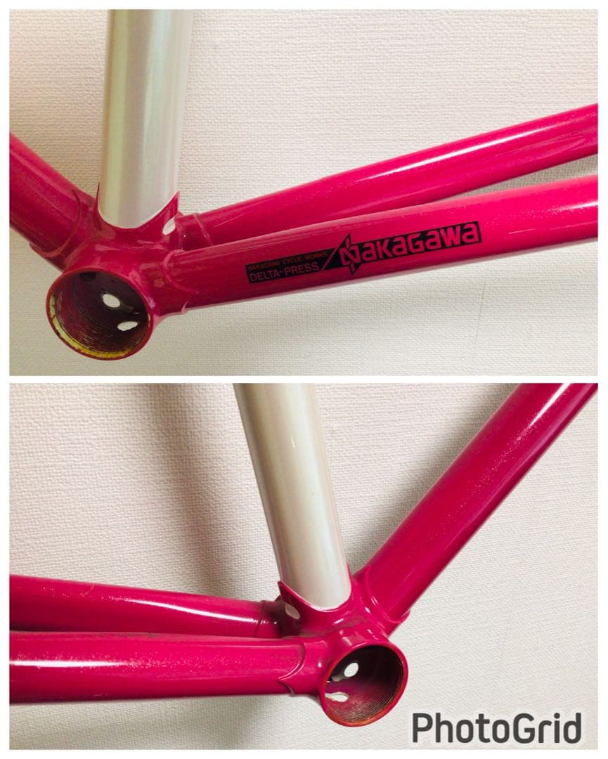 NAKAGAWA Prominence ピンク 50 デッドストック・クロモリ