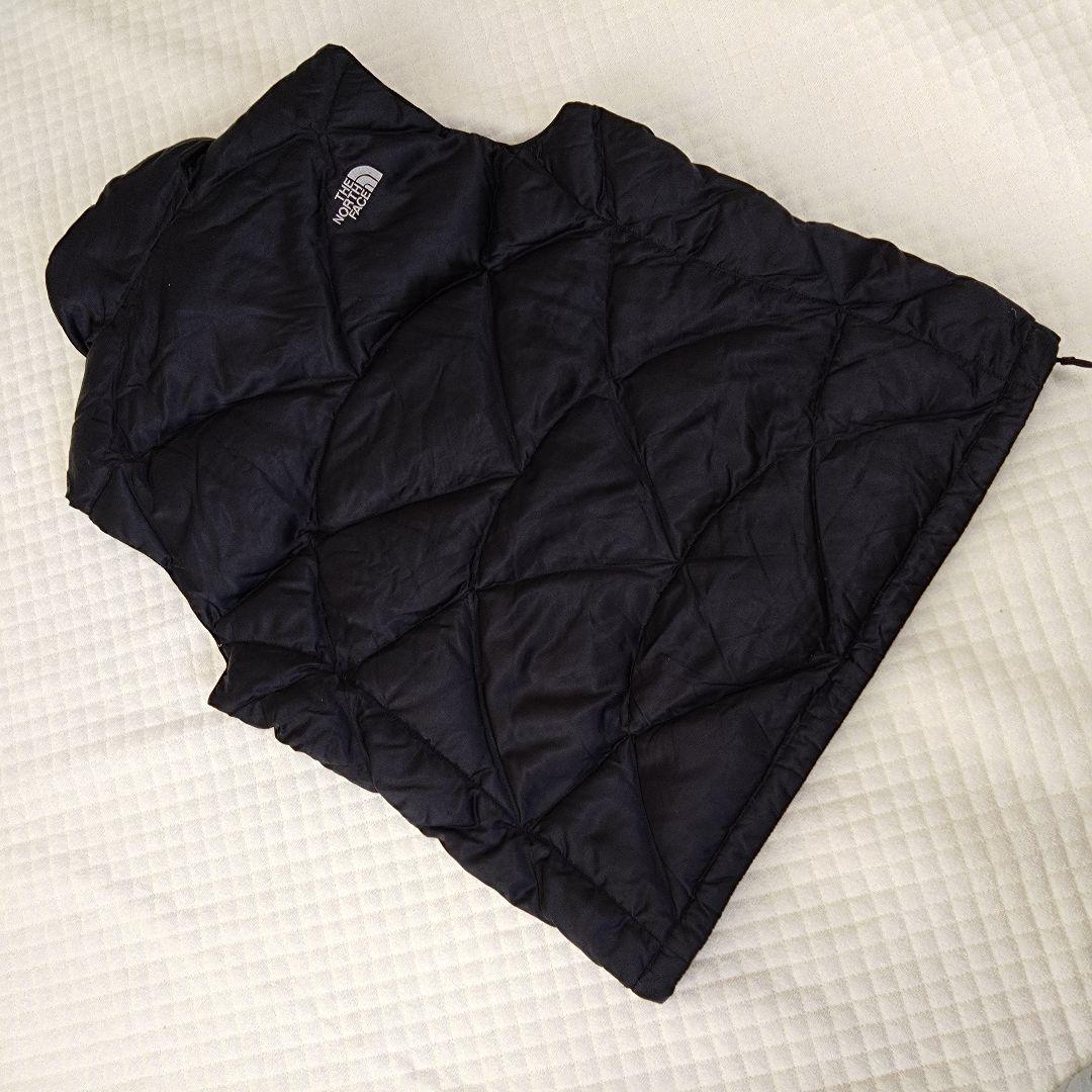 THE NORTH FACE ブラック ダウンベスト レディースXL
