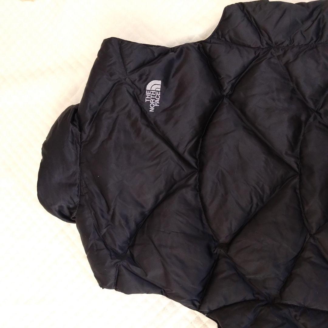 THE NORTH FACE ブラック ダウンベスト レディースXL