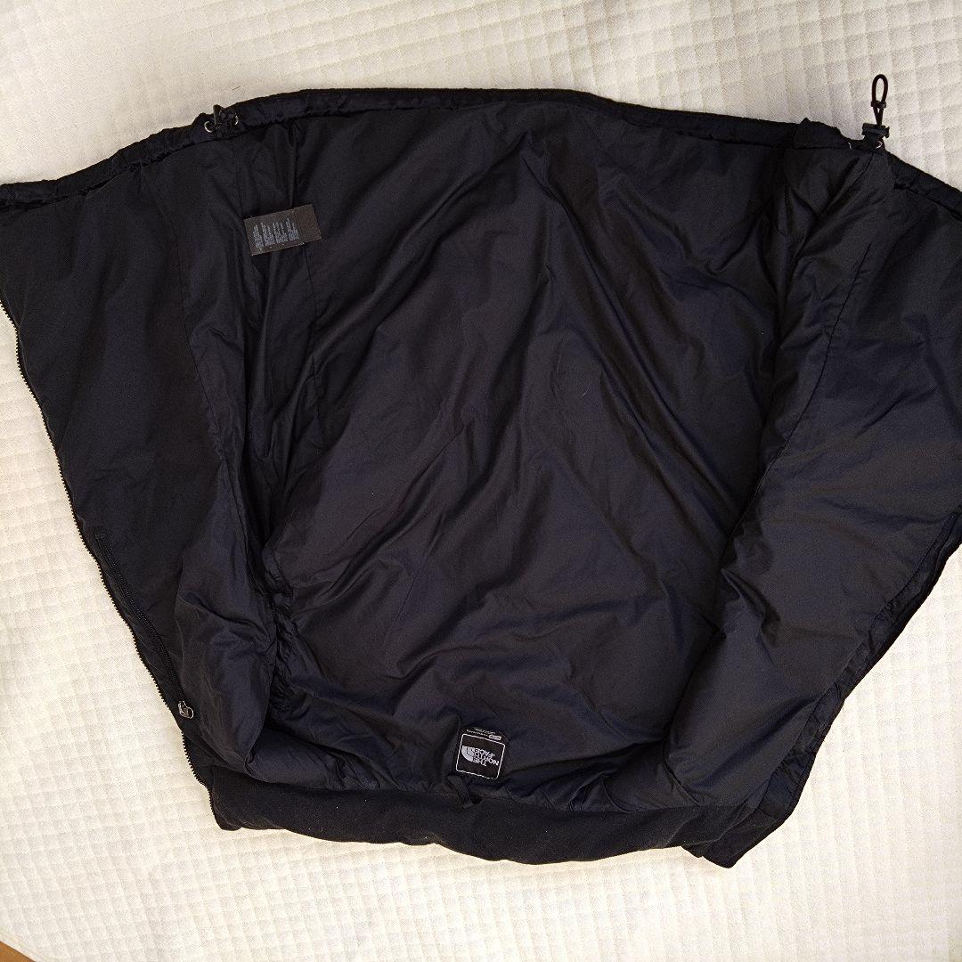 THE NORTH FACE ブラック ダウンベスト レディースXL