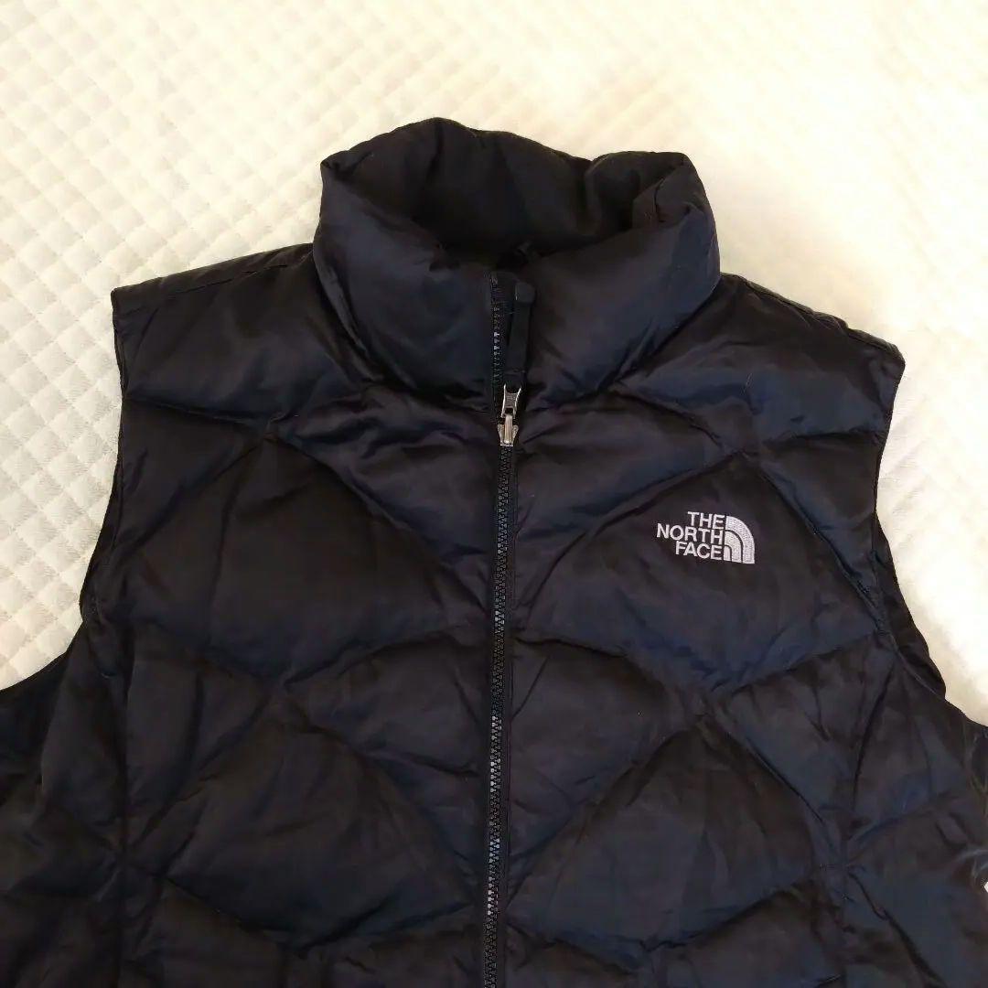 THE NORTH FACE ブラック ダウンベスト レディースXL