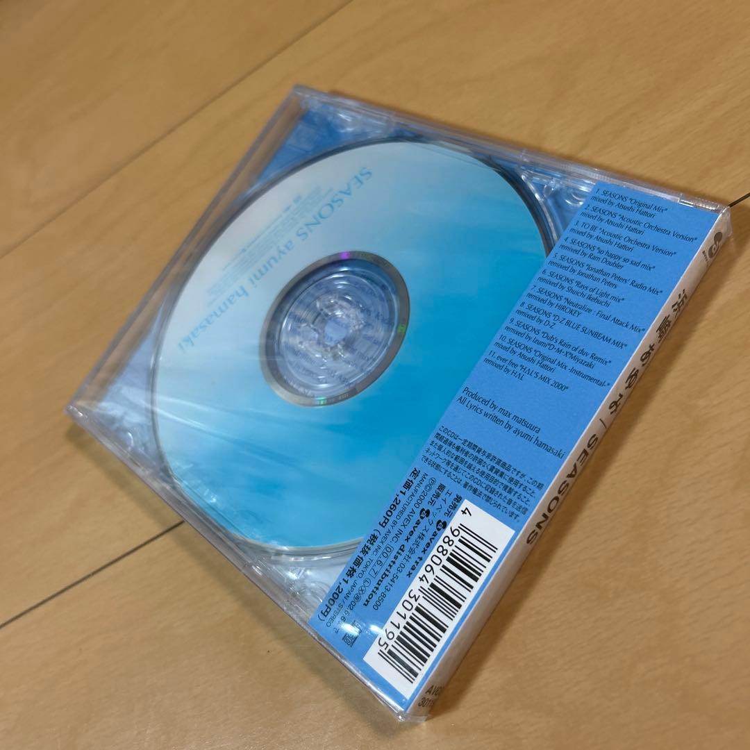 【即購入ok!!】浜崎あゆみ 2000年シングル『SEASONS』新品未開封