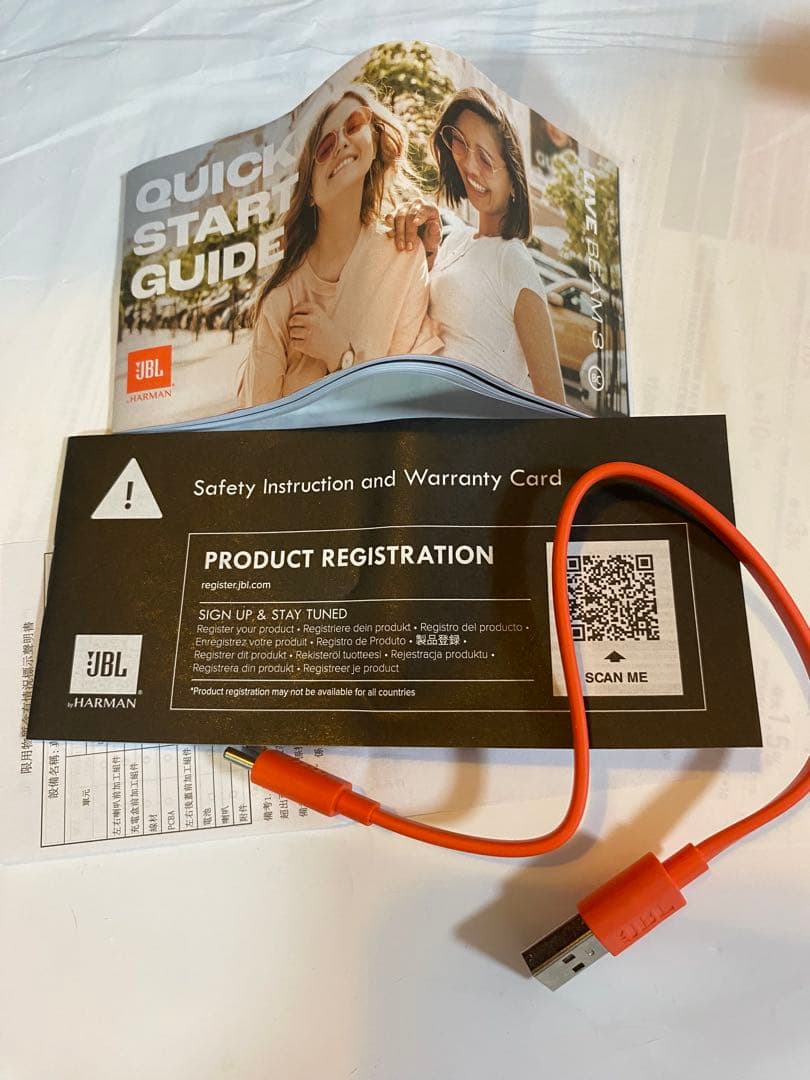 【美品】JBL LIVE BEAM 3 ワイヤレスイヤホン ブラック