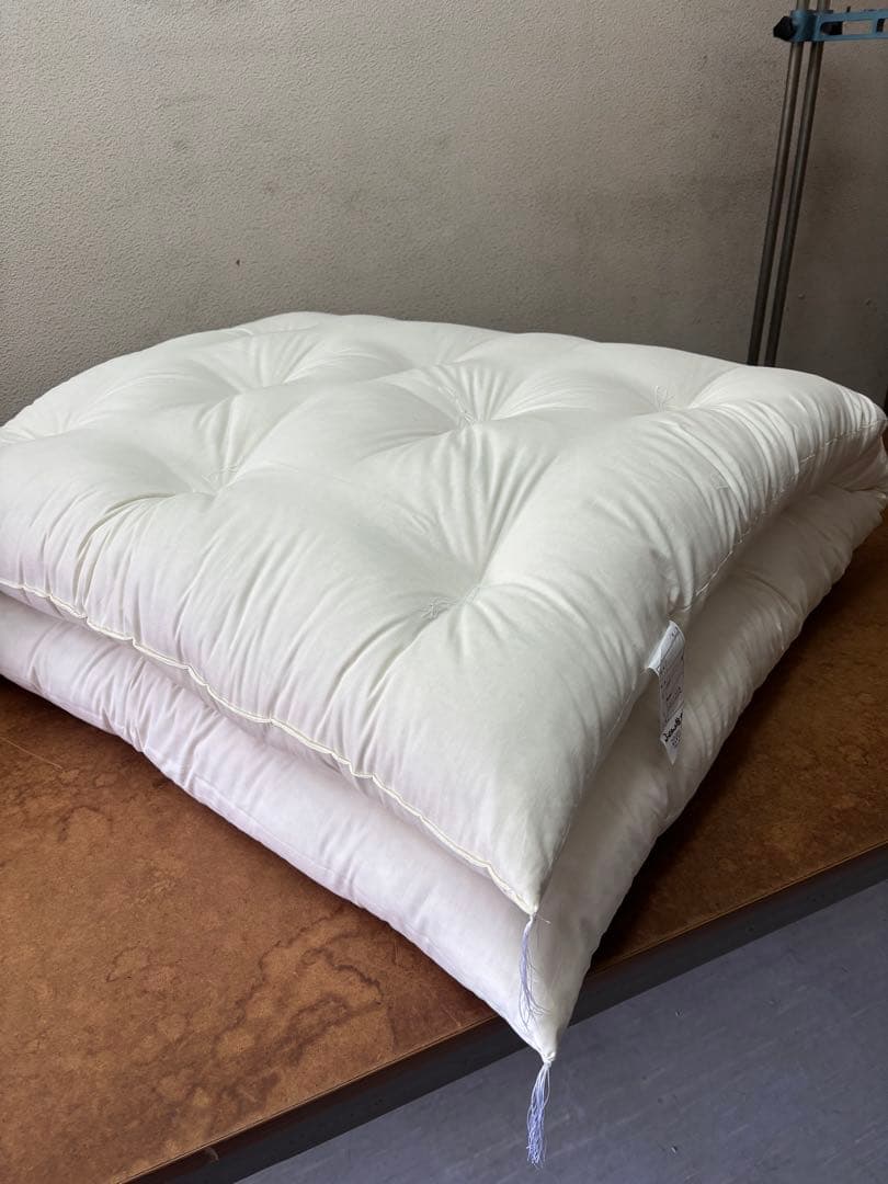 生地柄　シングル掛け布団敷布団