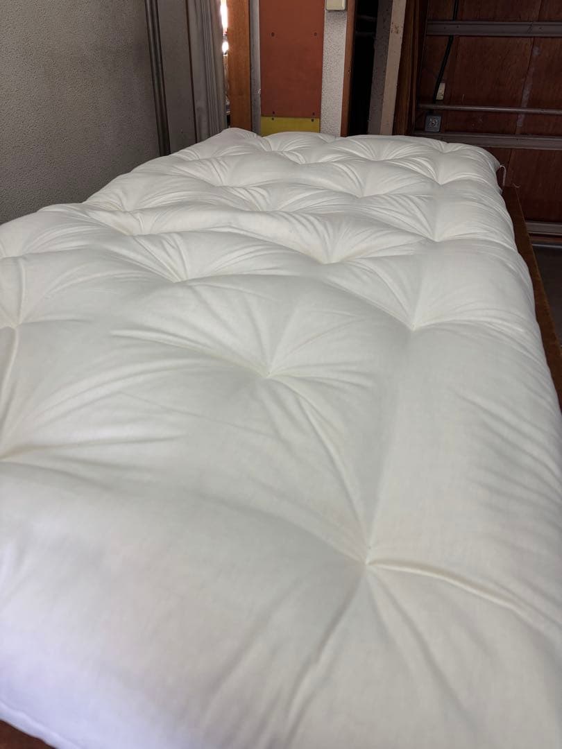 生地柄　シングル掛け布団敷布団