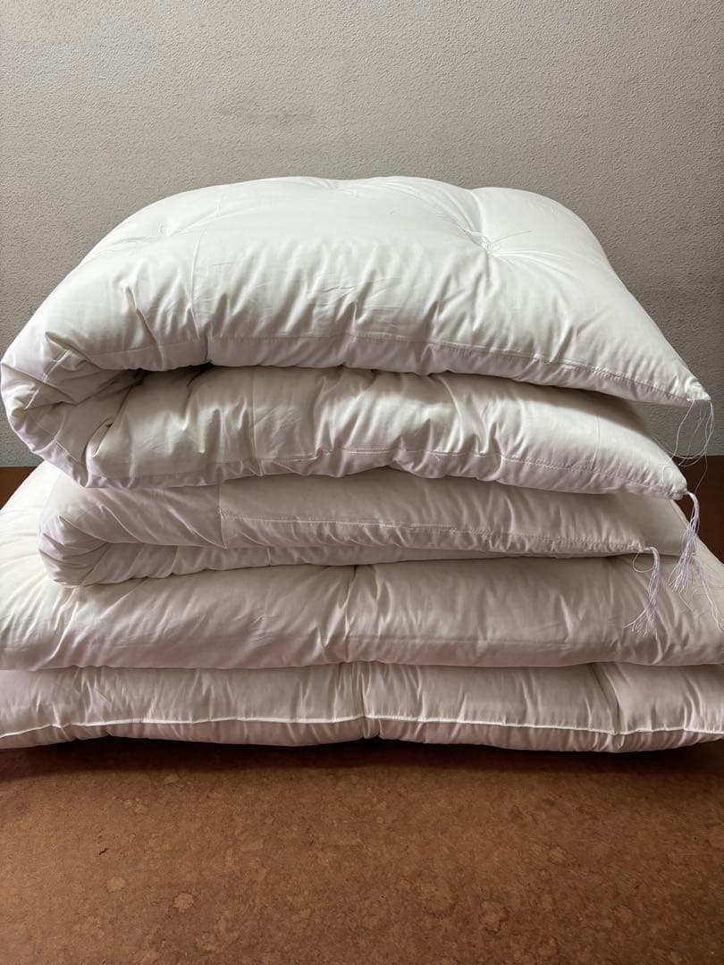 生地柄　シングル掛け布団敷布団