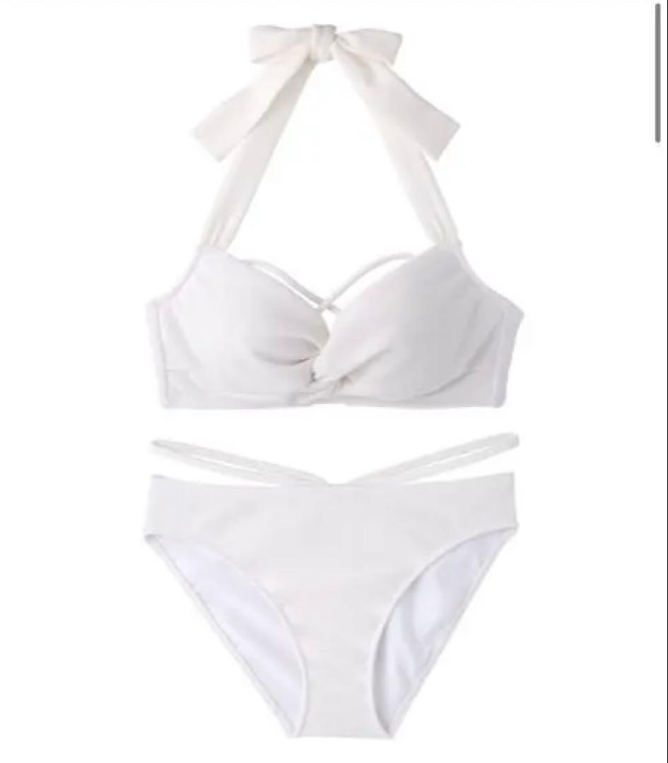 【新品】ピーチジョン　ナイスバディ水着　白　M9 ビキニ　peachjohn