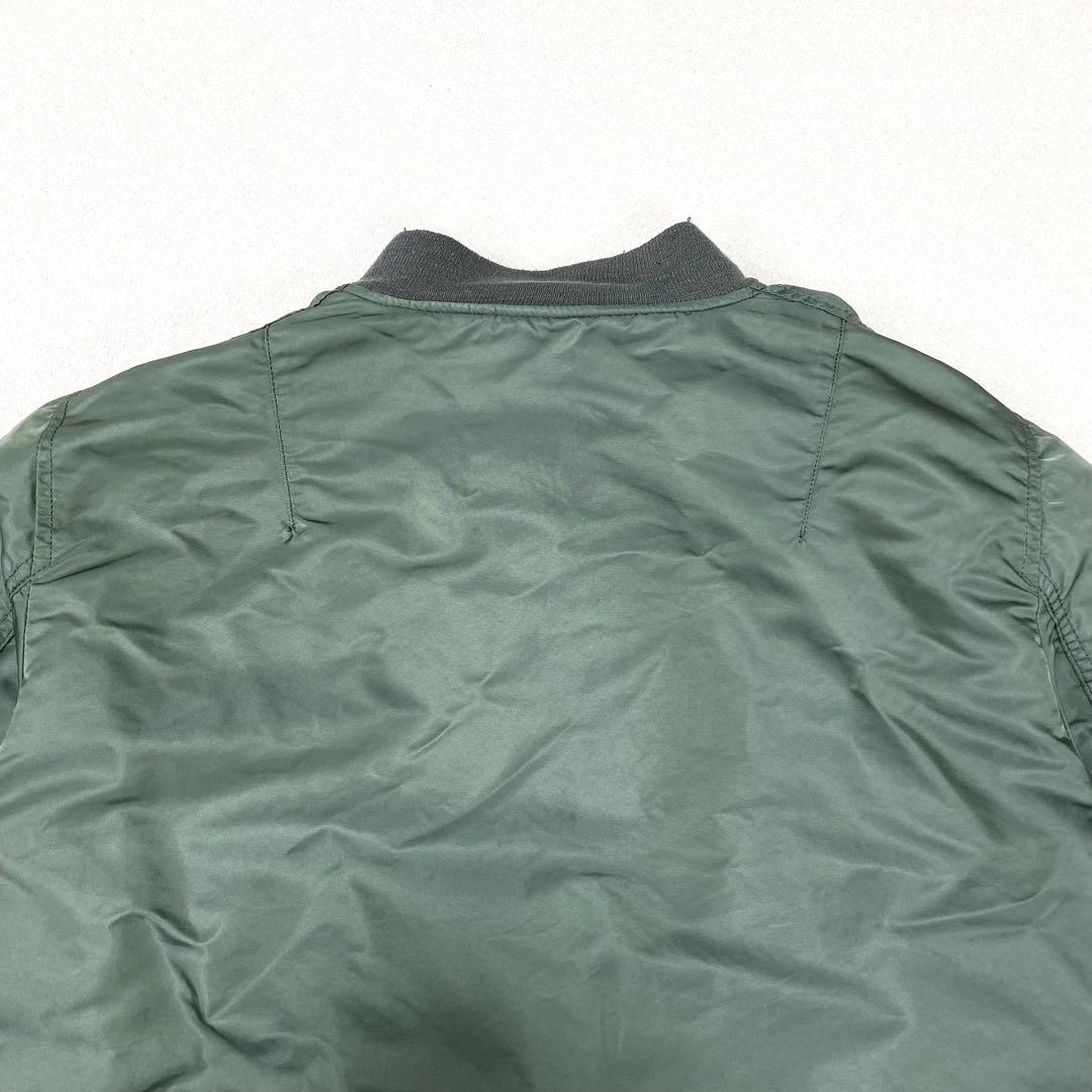 90s ALPHA MA-1 フライトジャケット グランドクルー USA製 L