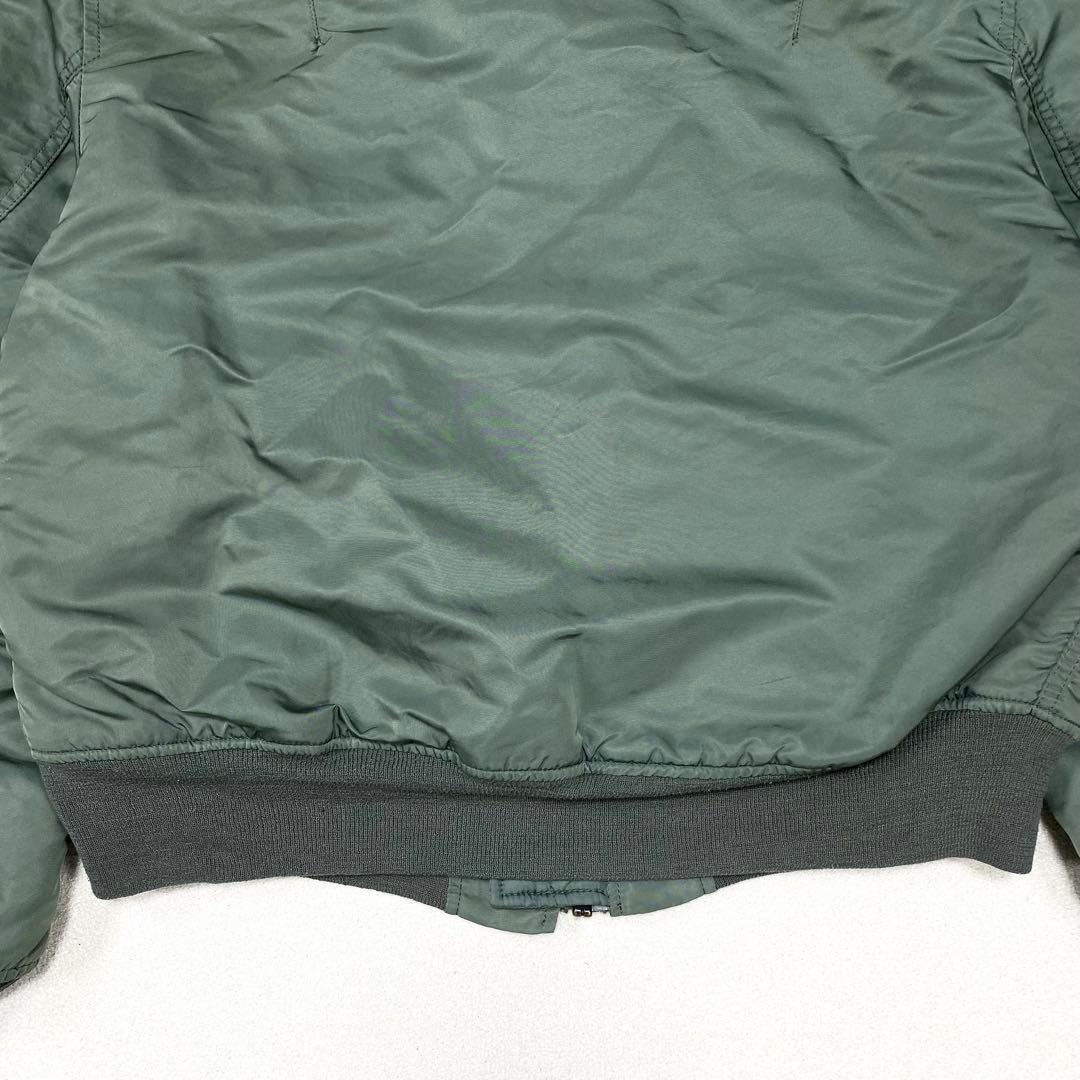 90s ALPHA MA-1 フライトジャケット グランドクルー USA製 L