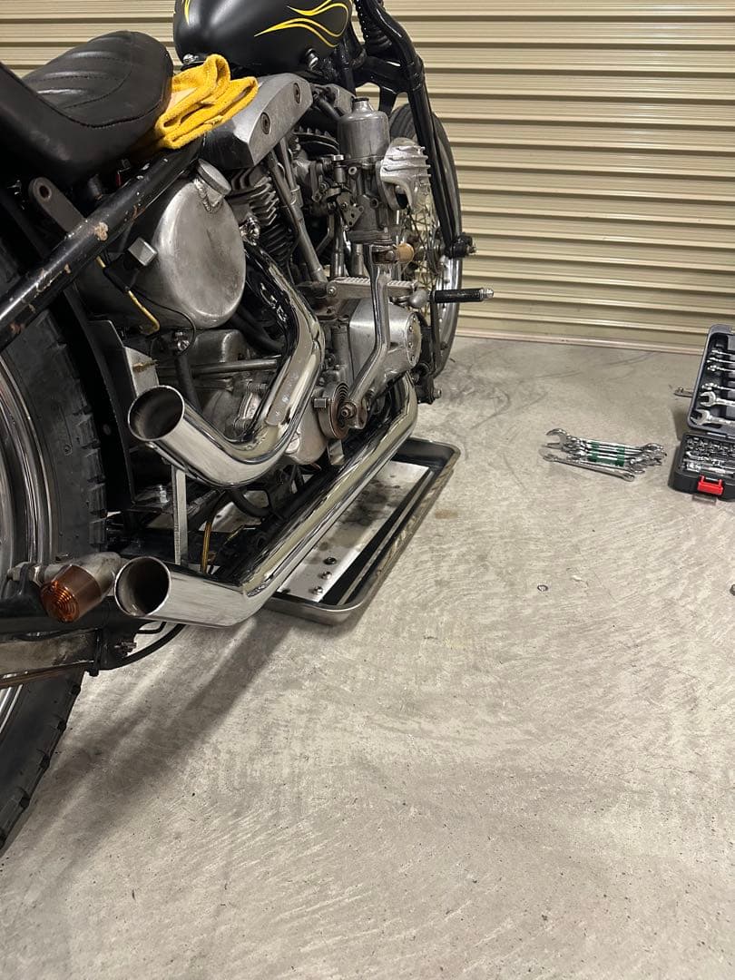 Harley-Davidson ショベルリジット用マフラー