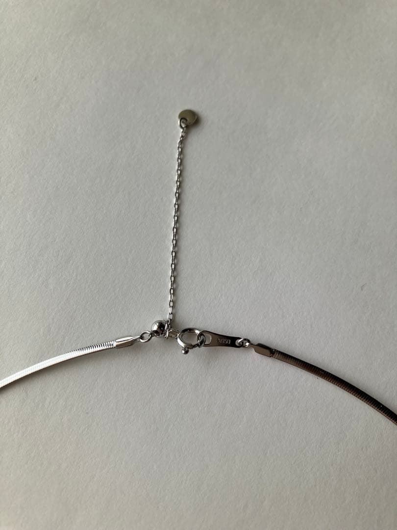 GSTV PT950 リバーシブル オメガネックレス