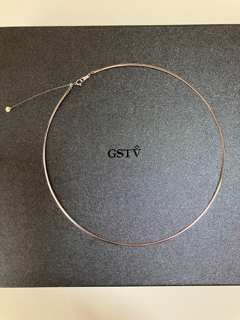 GSTV PT950 リバーシブル オメガネックレス