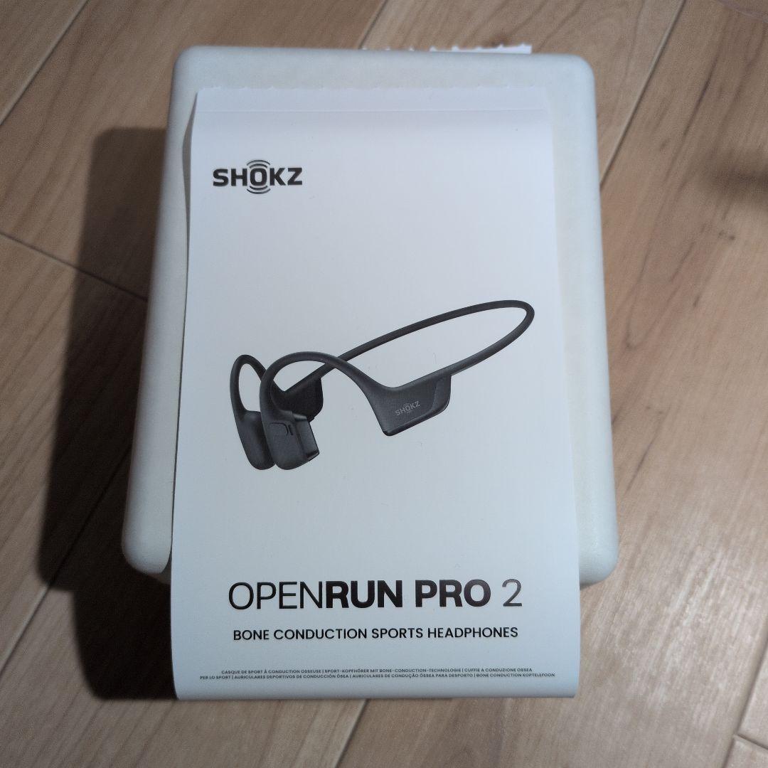 SHOKZ OPENRUN PRO 2 標準サイズ 骨伝導イヤホン