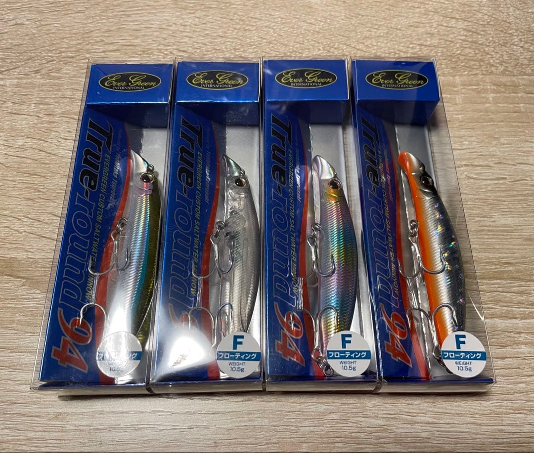 エバーグリーン トゥルーラウンド94F セット ヒラスズキ シーバス
