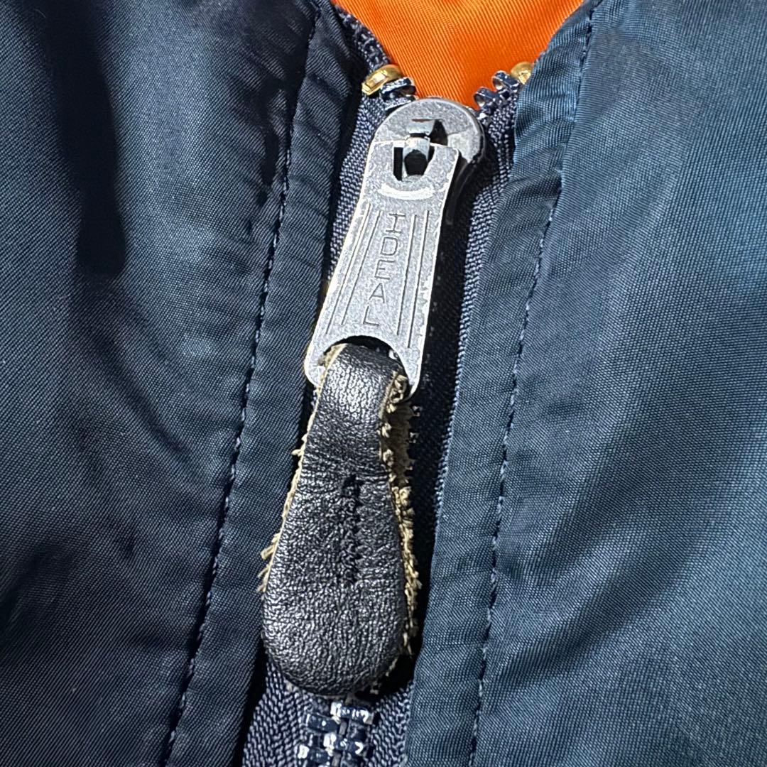 ジャケット・アウター 80s USA alpha type MA-1 flight jacket