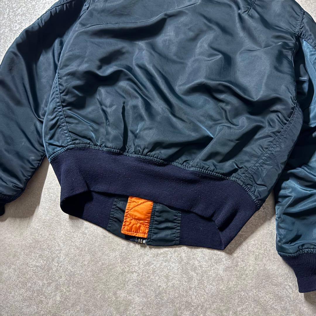 ジャケット・アウター 80s USA alpha type MA-1 flight jacket