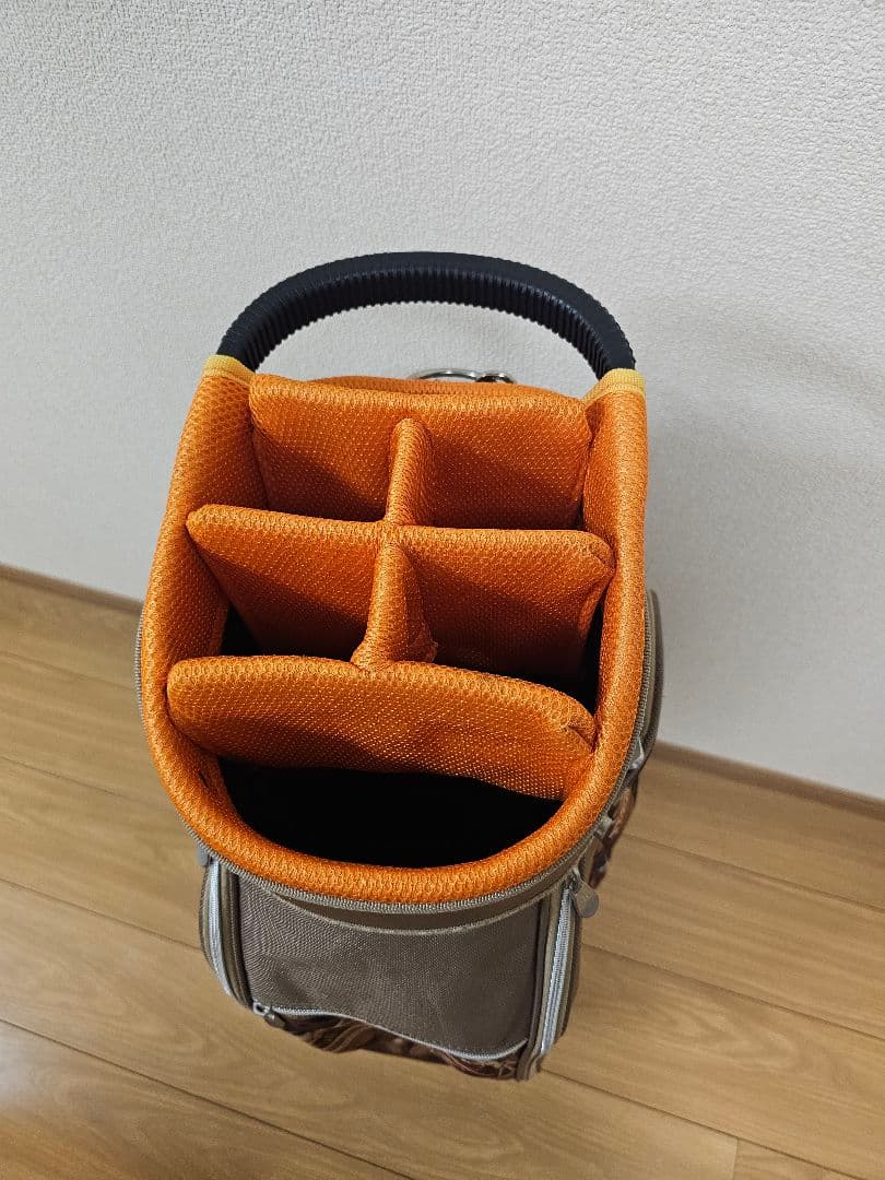 新品同様　TRANS CONTINENTS トランスコンチネンツ　キャディバッグ