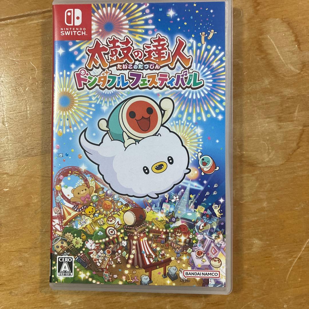 Nintendo Switch 太鼓の達人ドンダブルフェスティバル 太鼓とバチ込