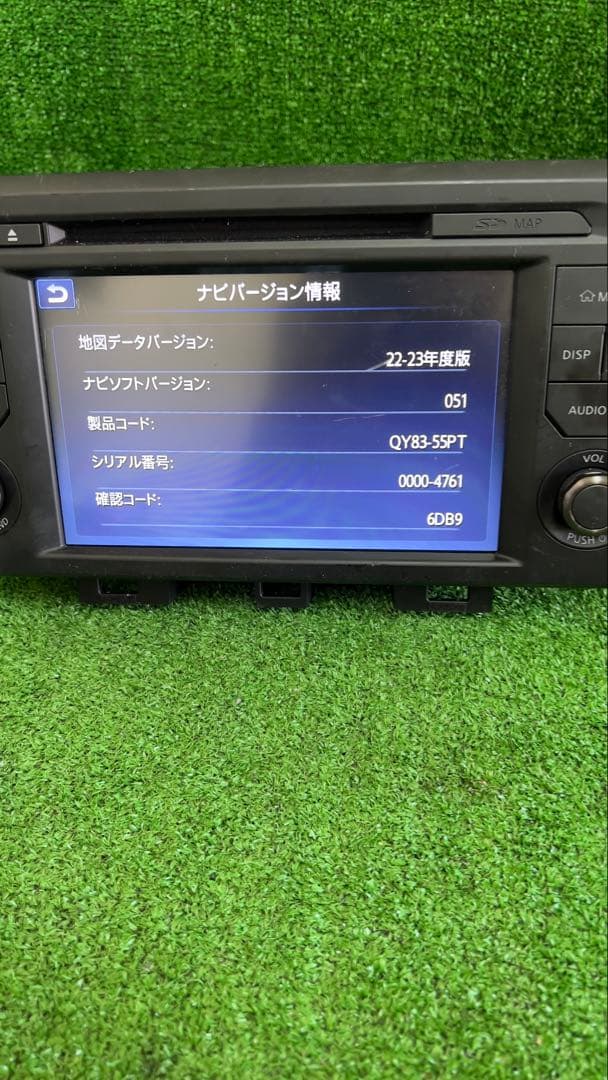 R35 GT-R 純正 QY-8355HUA 7インチ カーナビ動作OK