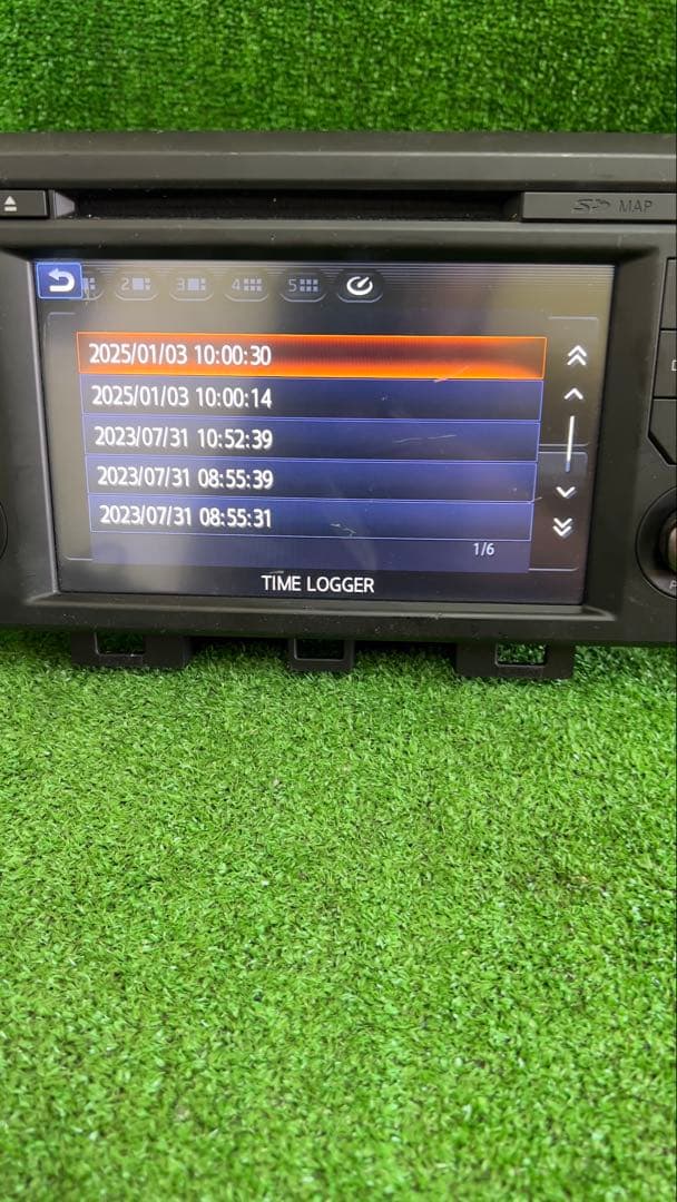 R35 GT-R 純正 QY-8355HUA 7インチ カーナビ動作OK