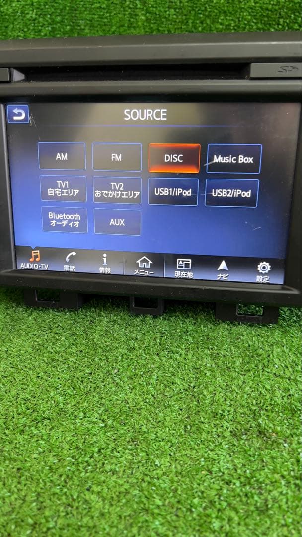 R35 GT-R 純正 QY-8355HUA 7インチ カーナビ動作OK