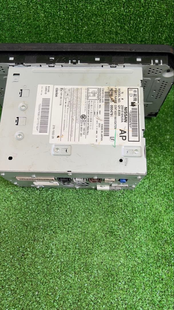 R35 GT-R 純正 QY-8355HUA 7インチ カーナビ動作OK