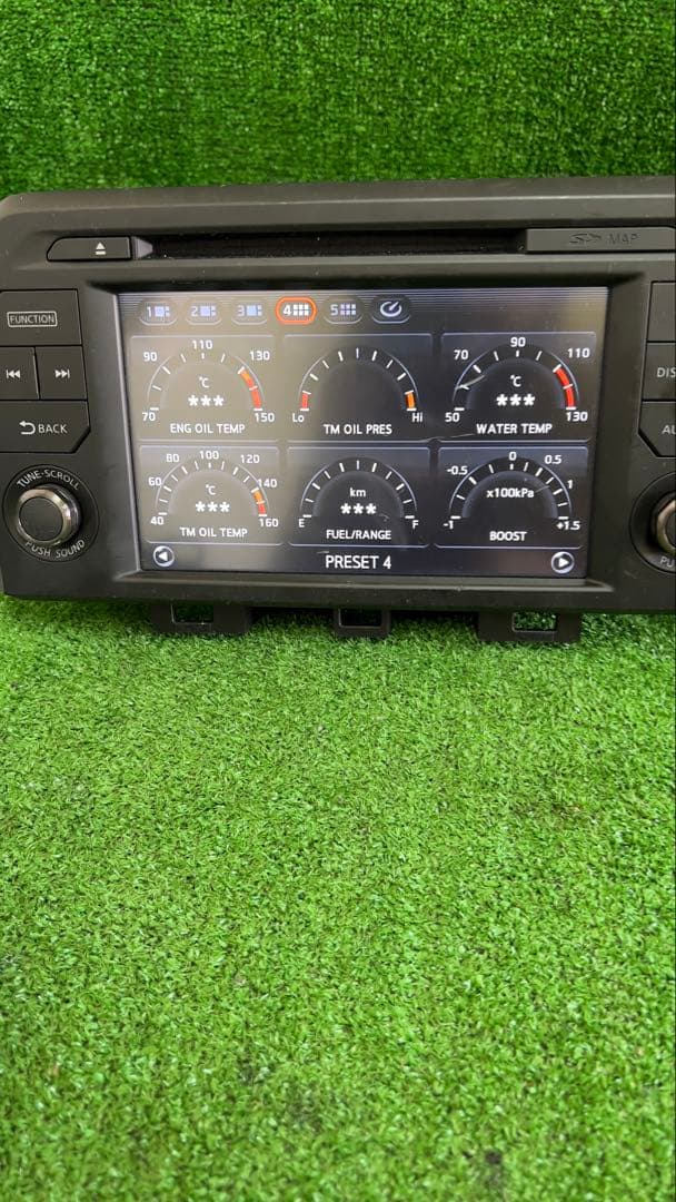 R35 GT-R 純正 QY-8355HUA 7インチ カーナビ動作OK