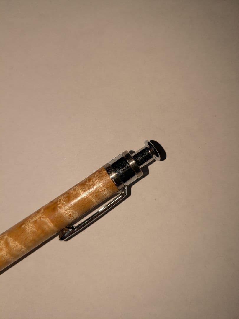 め*※様 工房楔　シャープペン　バーズアイメープル　極上