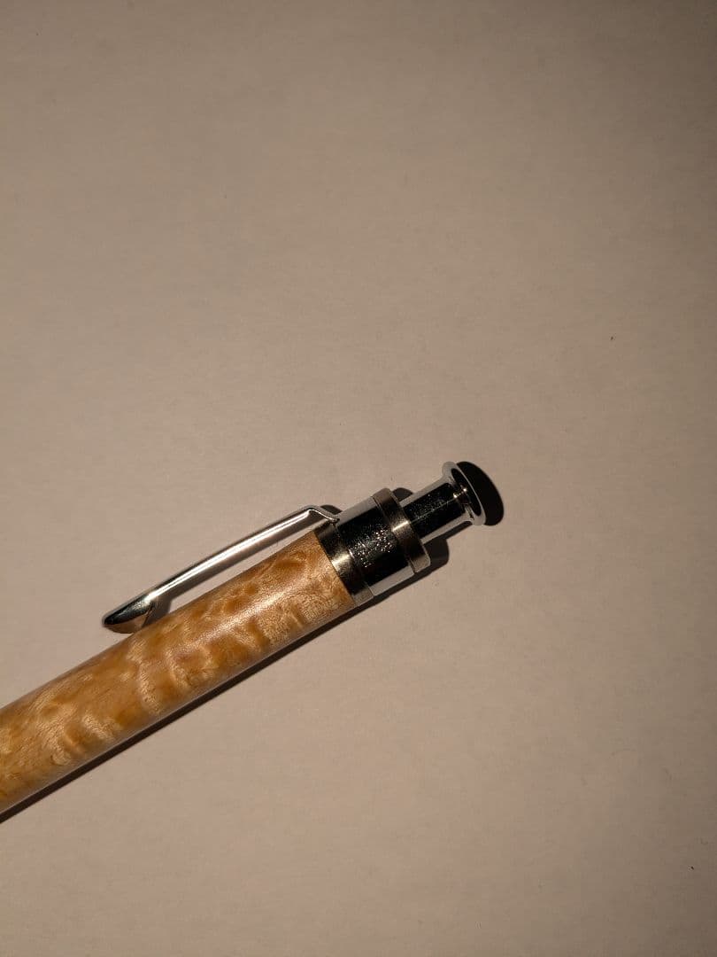 め*※様 工房楔　シャープペン　バーズアイメープル　極上