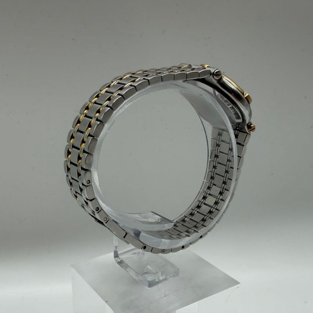 【稼働】グッチ 腕時計 9000L デイト ヴィンテージ コンビ QZ ゴールド