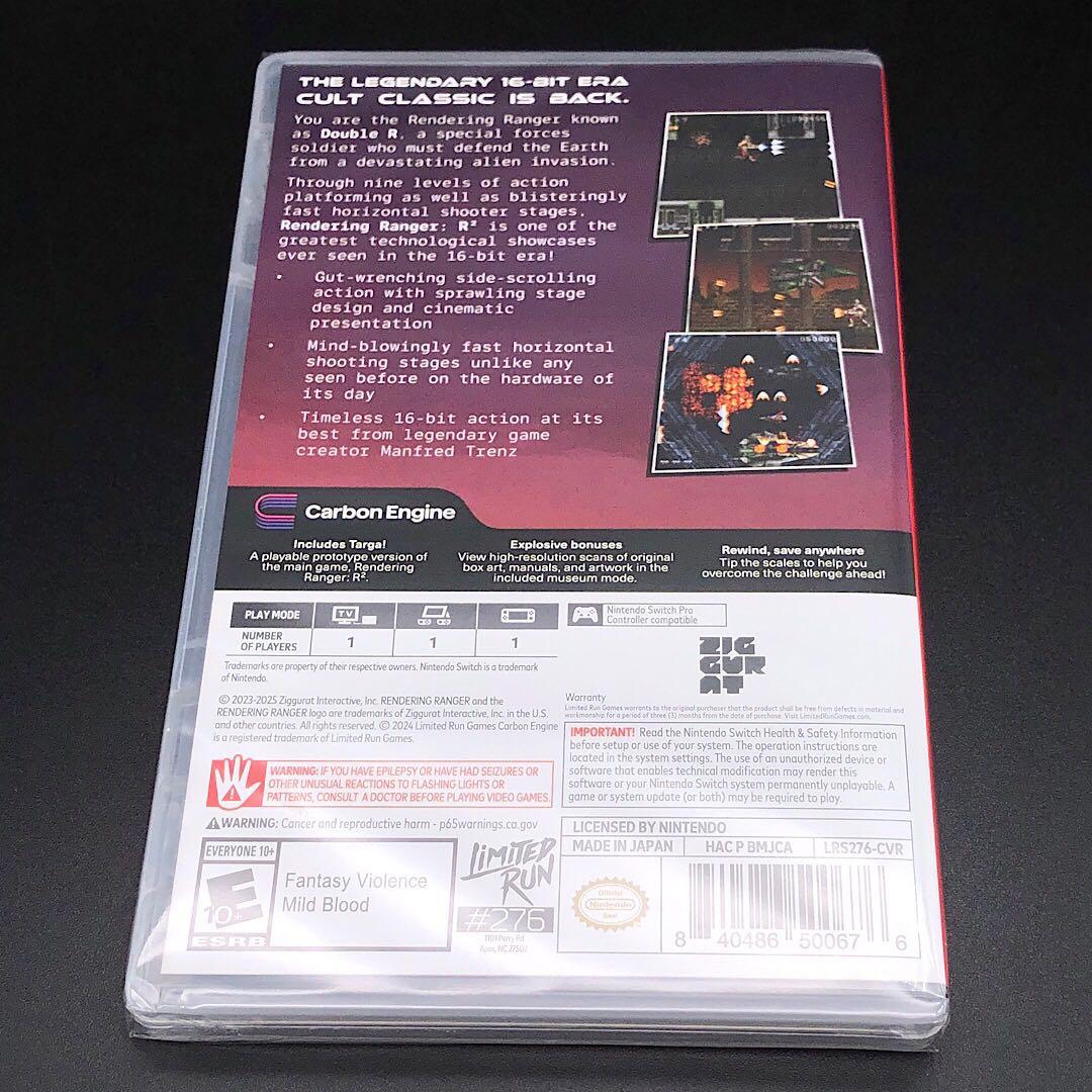 レンダリングレンジャーR2 Rendering Ranger R2 switch