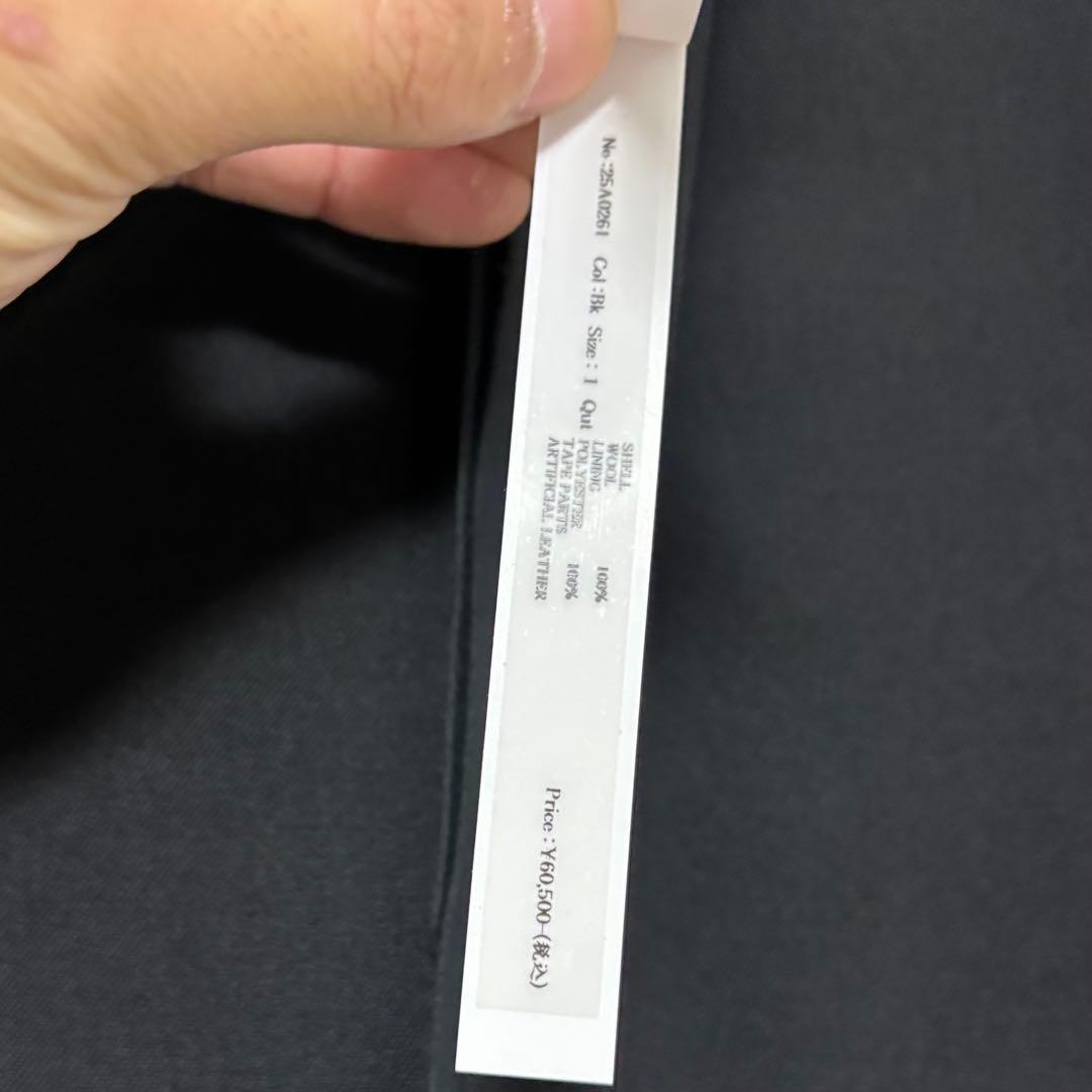 【定価60,500円】タム　TAMME ゲイターダブルスラックス　サイズ1