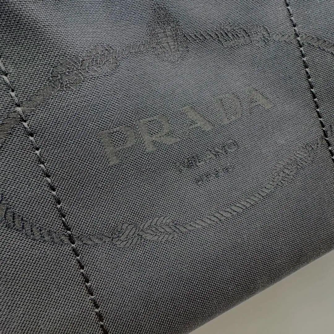 PRADA プラダ カナパ S ハンドバッグ ショルダー付 2way ブラック